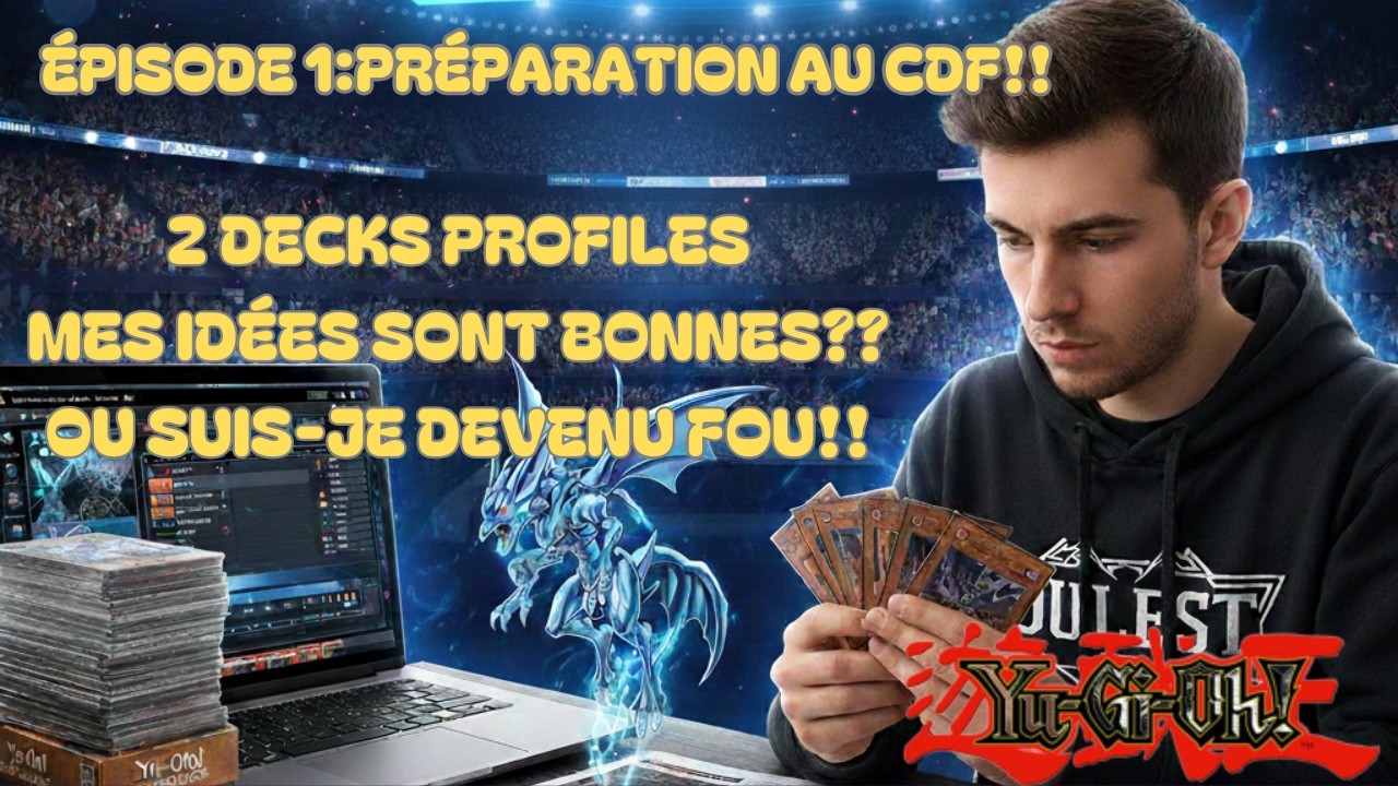 Yu-Gi-Oh: 1er épisode préparation CDF!!! Que jouer pour le CDF??? Deck Profile!!