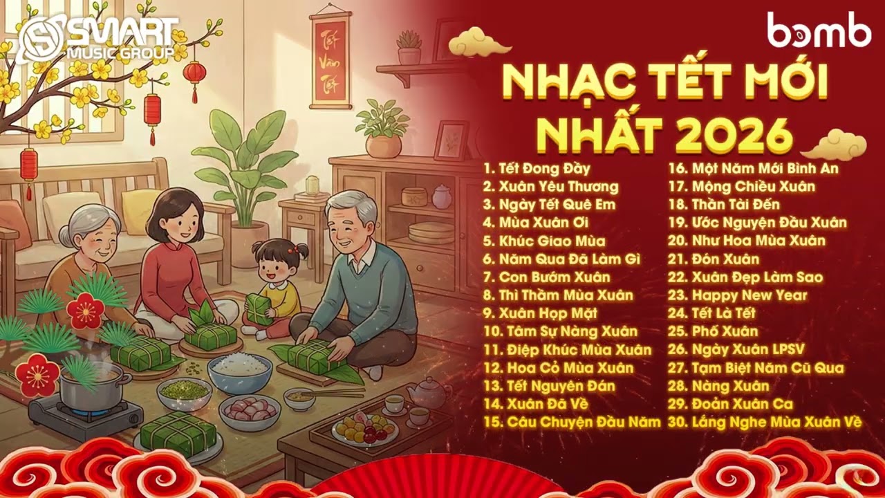 Nhạc Tết Remix Mới Nhất 2026 🎉 Nhạc Không Thể Thiếu Dịp Tết - Nhạc Xuân Remix 2026 Hay Nhất
