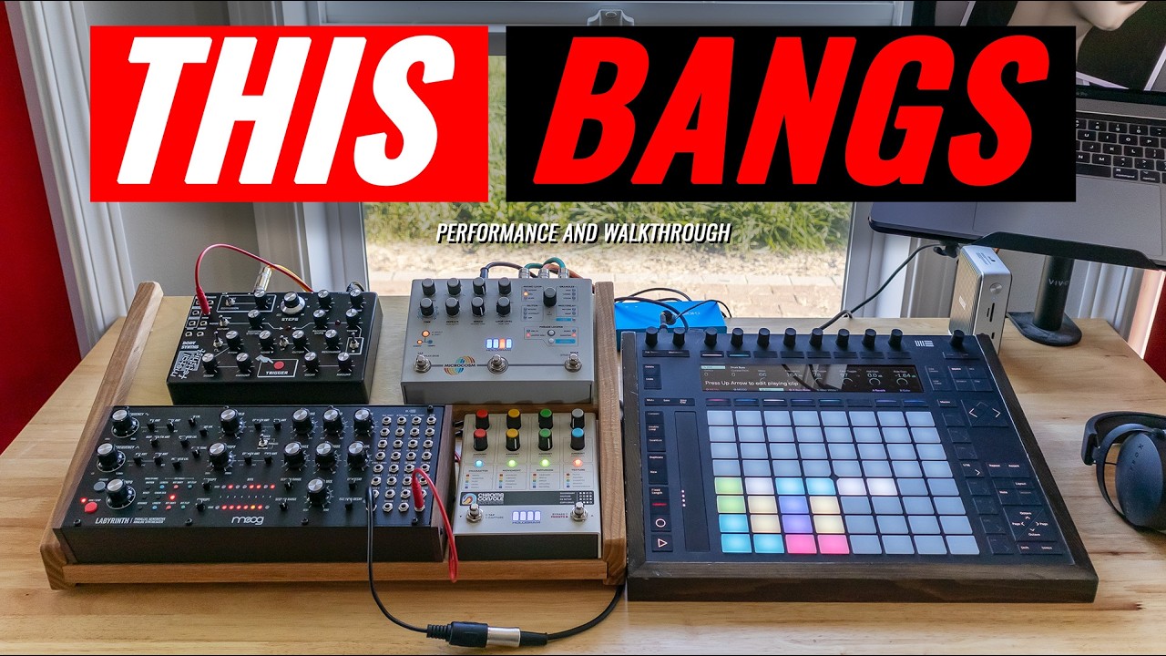This Hybrid Techno Setup Absolutely Bangs (Performance and Walkthrough)