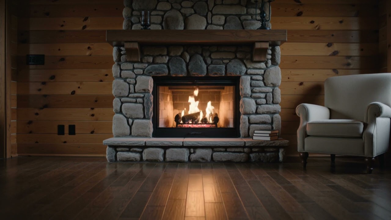 🔥 Cozy Fireplace 2 Hour Timer | Relaxing Fire Countdown for Focus & Study