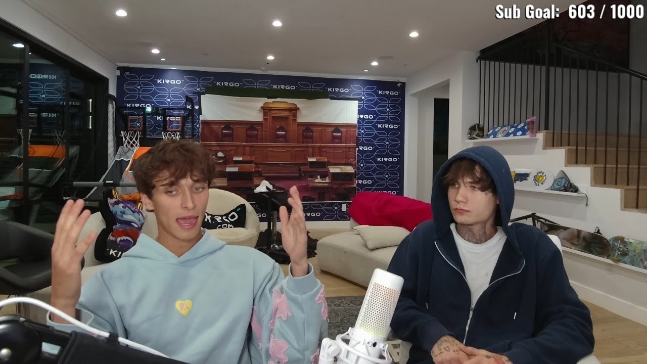 Josh Richards and Jxdn Squashing The Beef - Sway Boys Reunion Stream