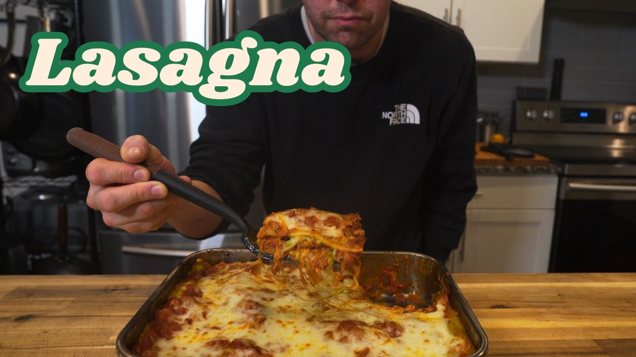 Lasagna for dinner. I wanted to try something a little different.