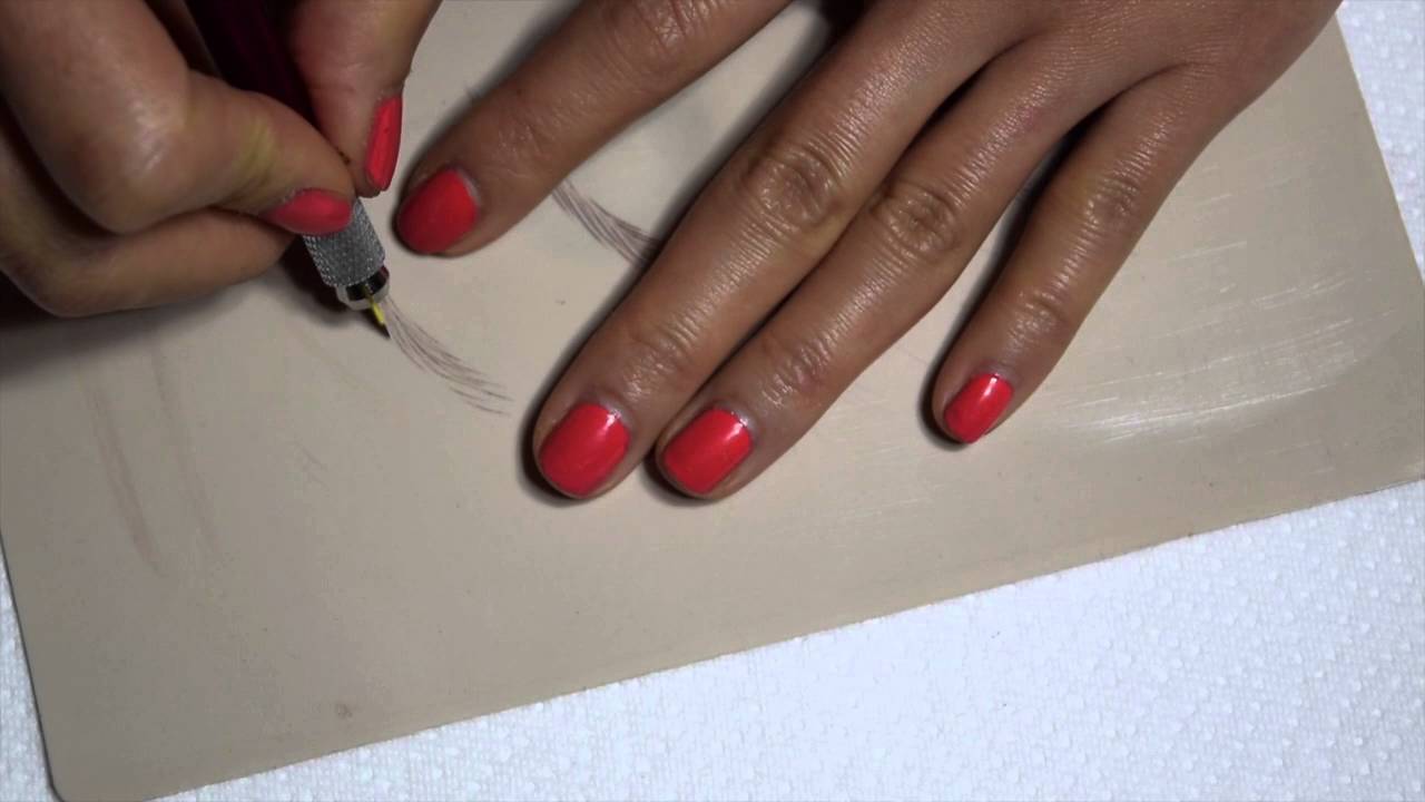 Creating a 3D Eyebrow Using a Microblade