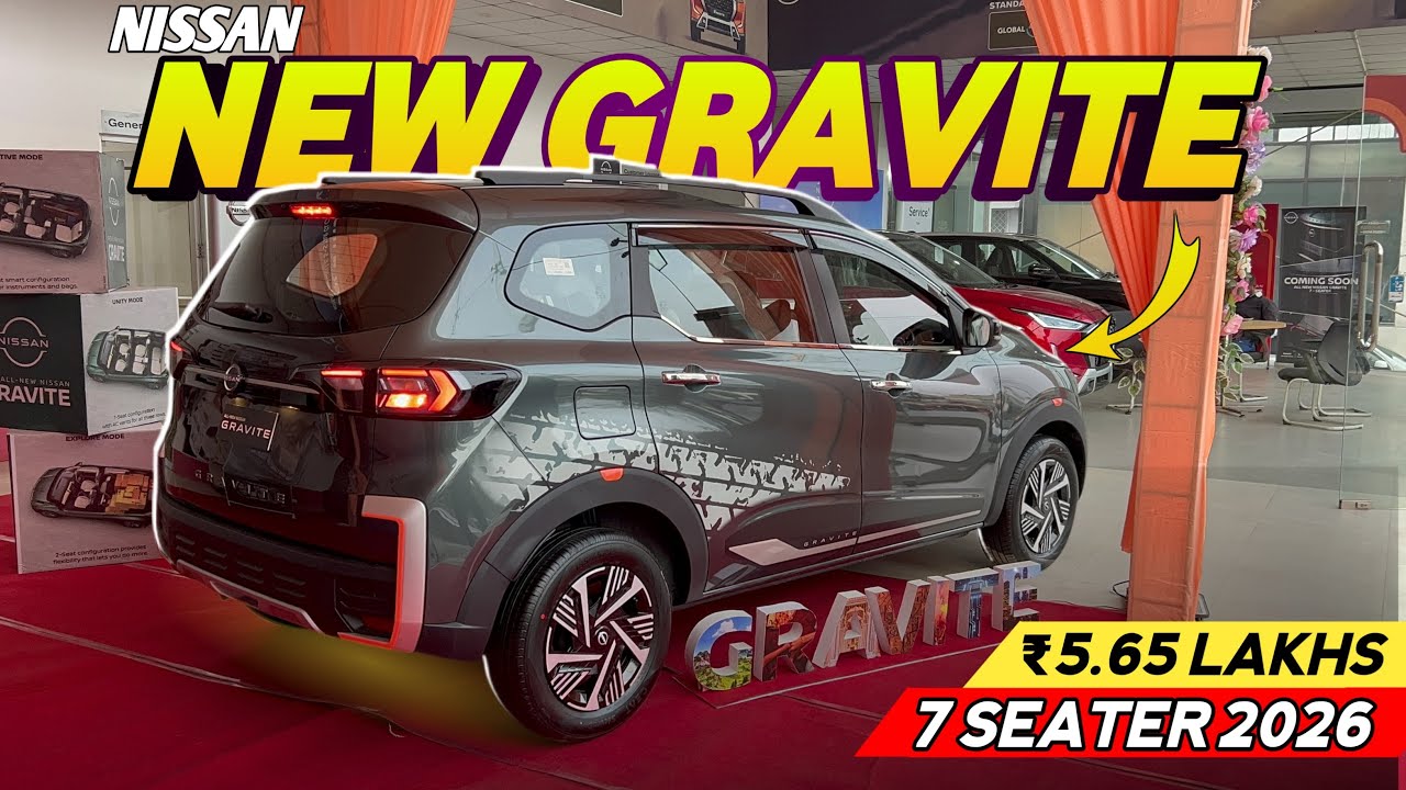 Nissan Gravite 7 Seater @5.65 lakhs 🫡 अब हर घर होगा 7 Seater Nissan Gravite Tekna Launch Edition  
