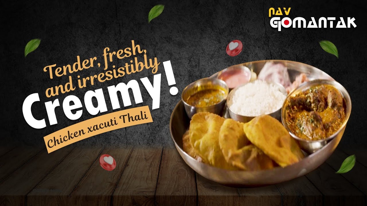 Chicken Xacuti Thali – A Spice-Packed Goan Delight!