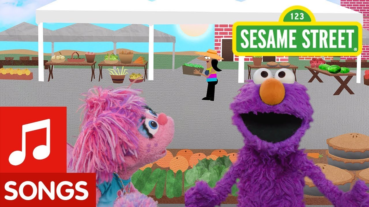 Sesame Street: Find Purple with Elmo and Abby | I Spy Color Song #7