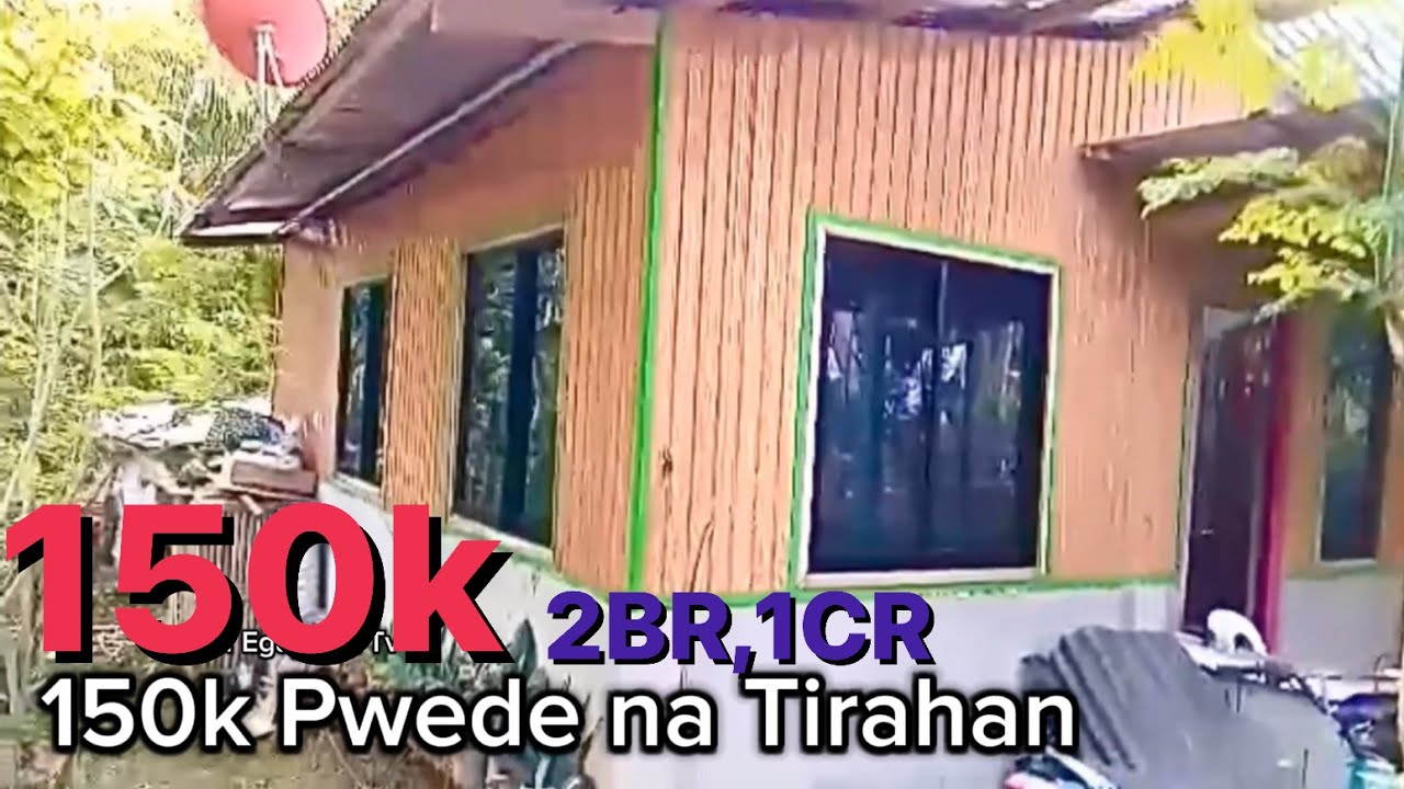 150k Natitirahan na’ Half Cladding ‘18x22ft 2BR,1CR
