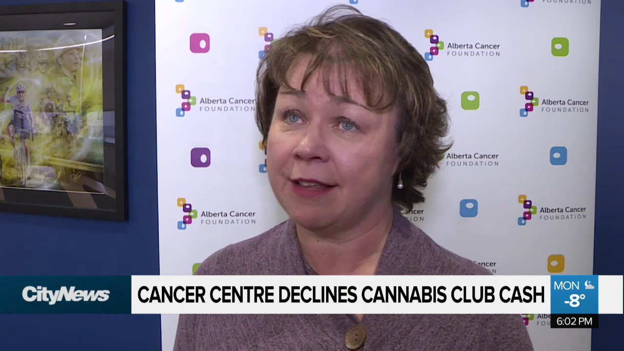 Cancer centre declines cannabis club cash