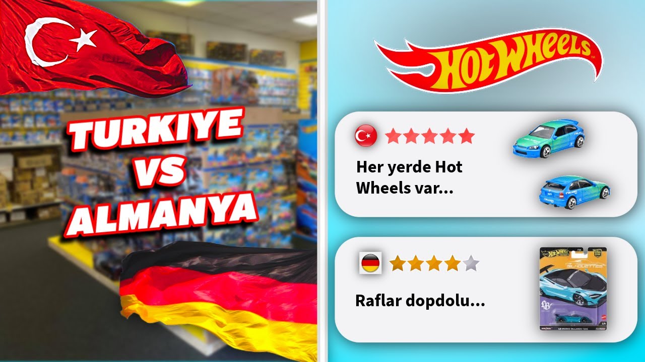 ALMANYA VS TÜRKİYE HOT WHEELS AVI