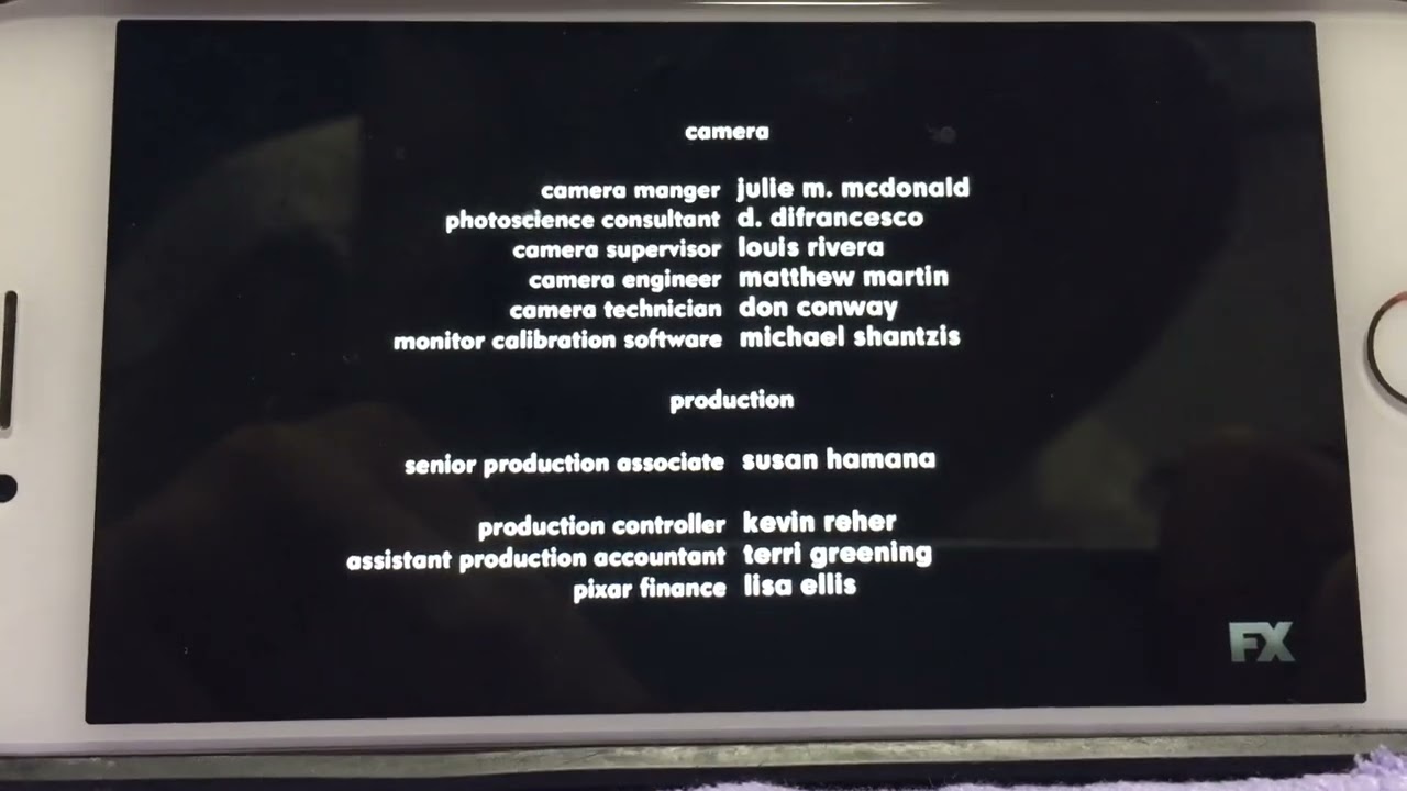 Toy Story Credits FX 2022