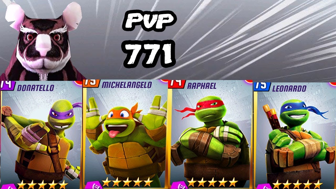 TMNT Legends PVP 771 (​TMNT Legend & Master Splinter)