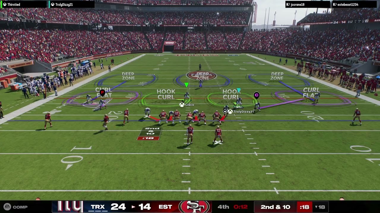 Weird Madden Snap Glitch?! #madden25 #madden #glitch #bug #easports #mut #ultimateteam #mutsquads