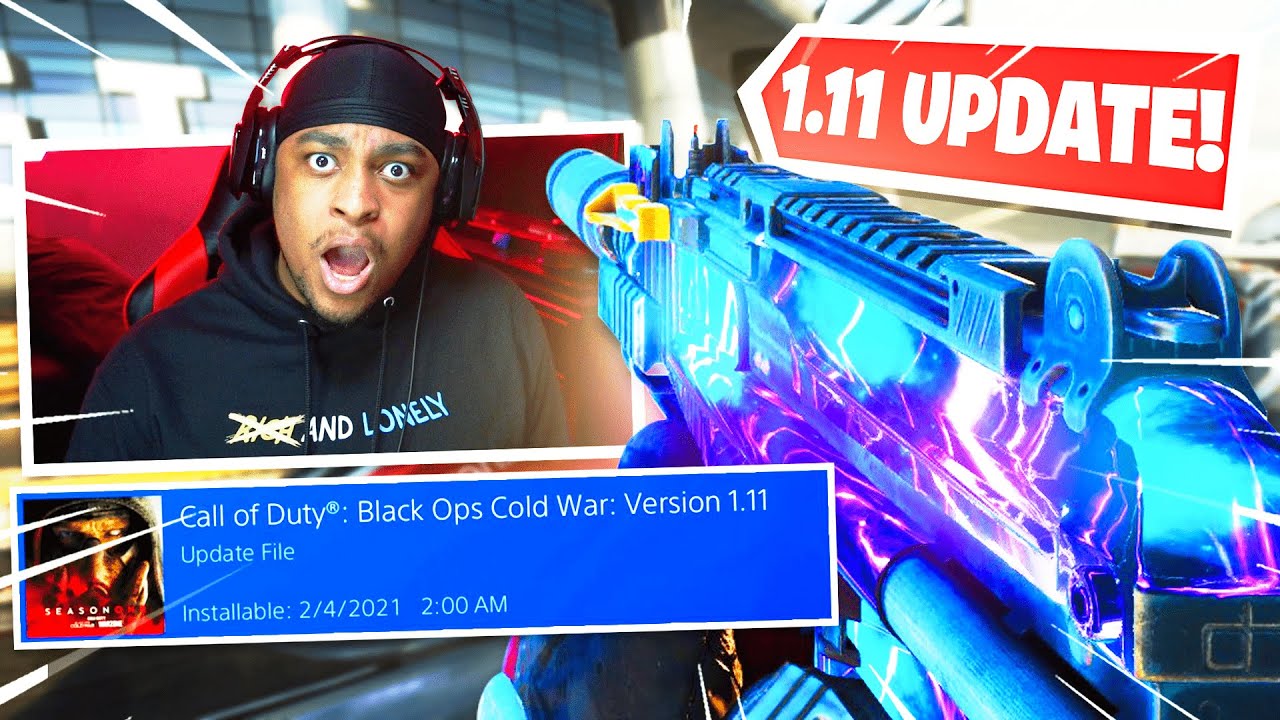 BLACK OPS COLD WAR NEW UPDATE..🤯 NEW DLC WEAPONS + NEW MAP (1.11 UPDATE)