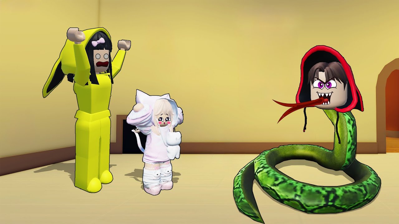 Kak Yuta Jadi Ular, Mio Dan Baby Celine Kabur Dari Rumah || ROBLOX