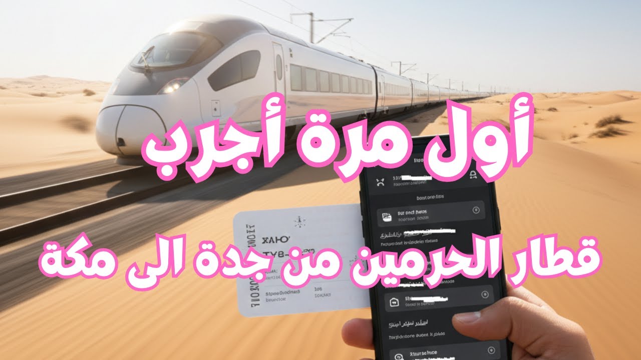 تجربتي مع قطار الحرمين من جدة ألى مكة المكرمة