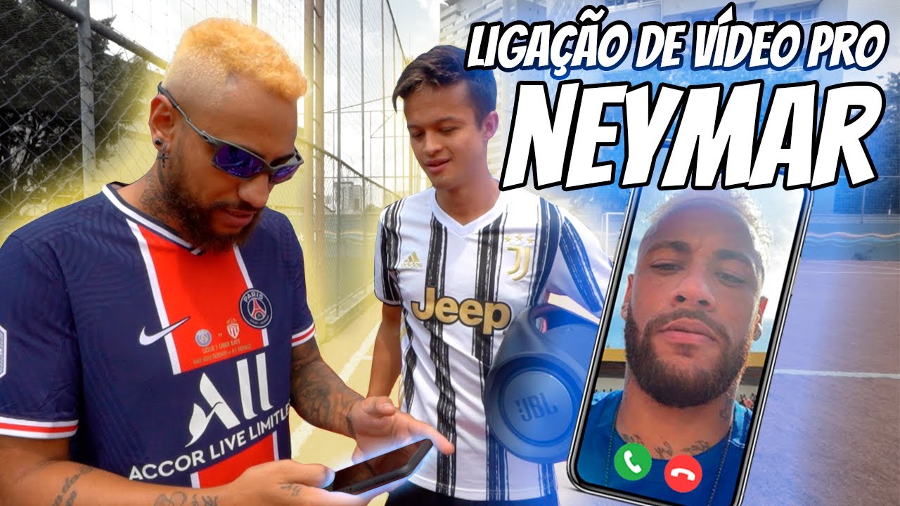 GANHEI UMA LIGAÇÃO DE VÍDEO DO NEYMAR?? ( SURPRESA ) !!!!