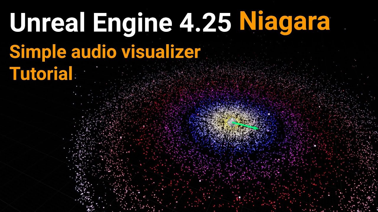 Unreal Engine 4 25 Niagara Tutorial Simple audio visualizer