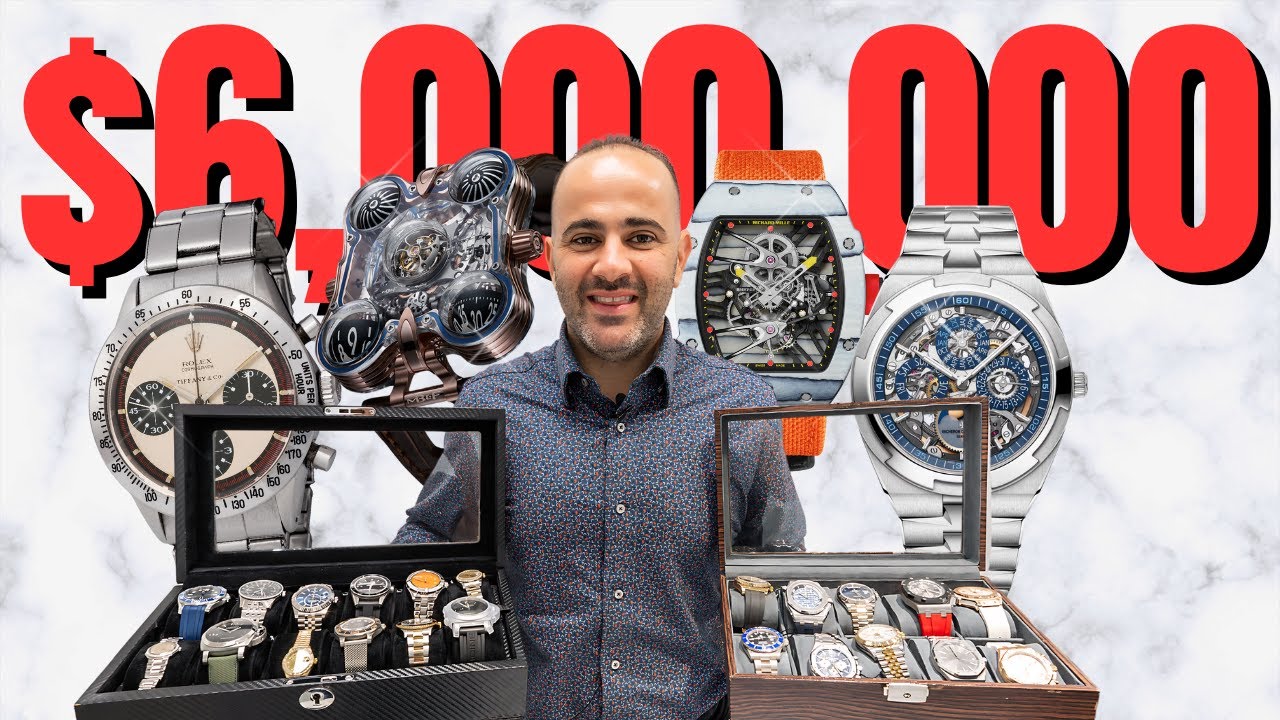We Bought Over $6,000,000 Worth Of Watches!