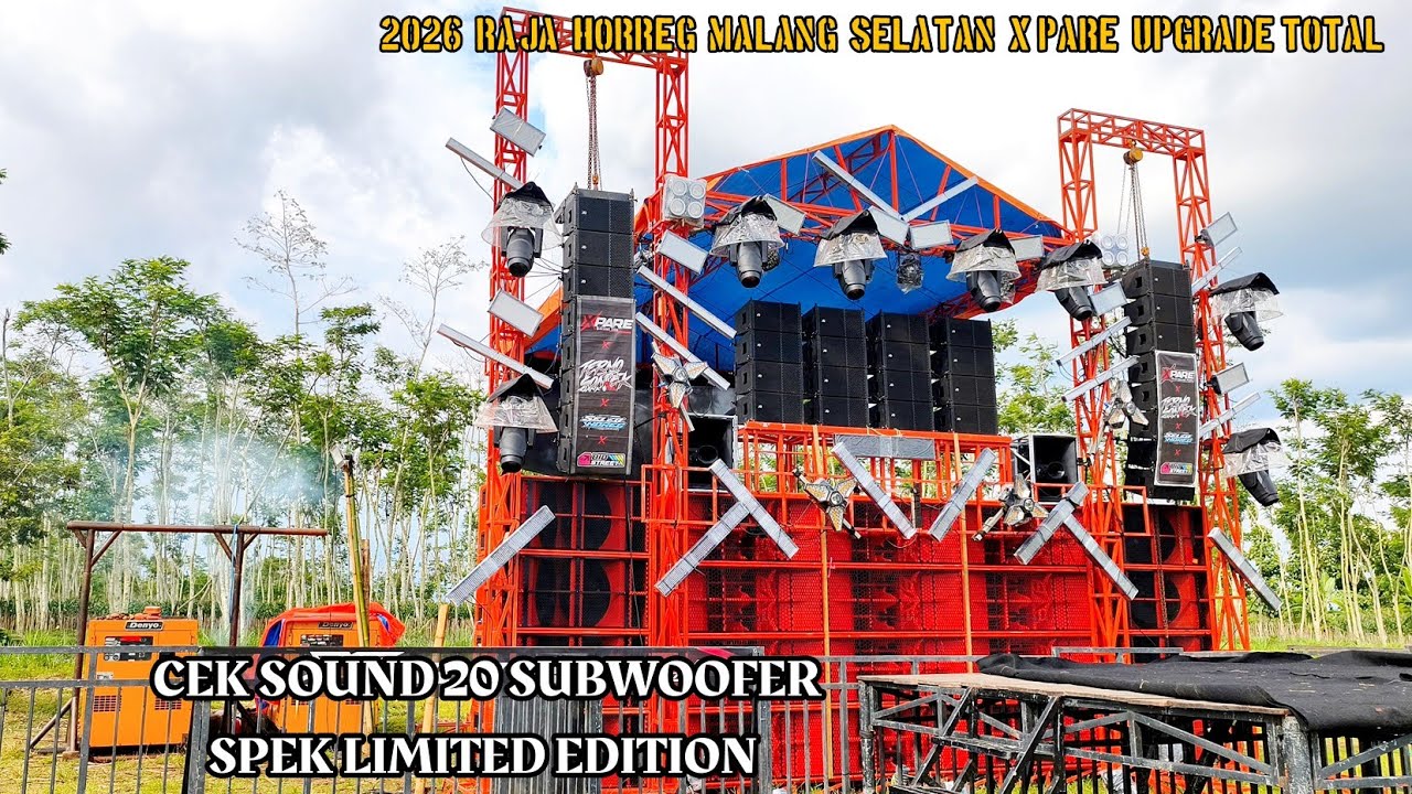 Pesta awal tahun, X PARE keluarkan 20 subwoofer spek limited edition untuk amunisi 2026