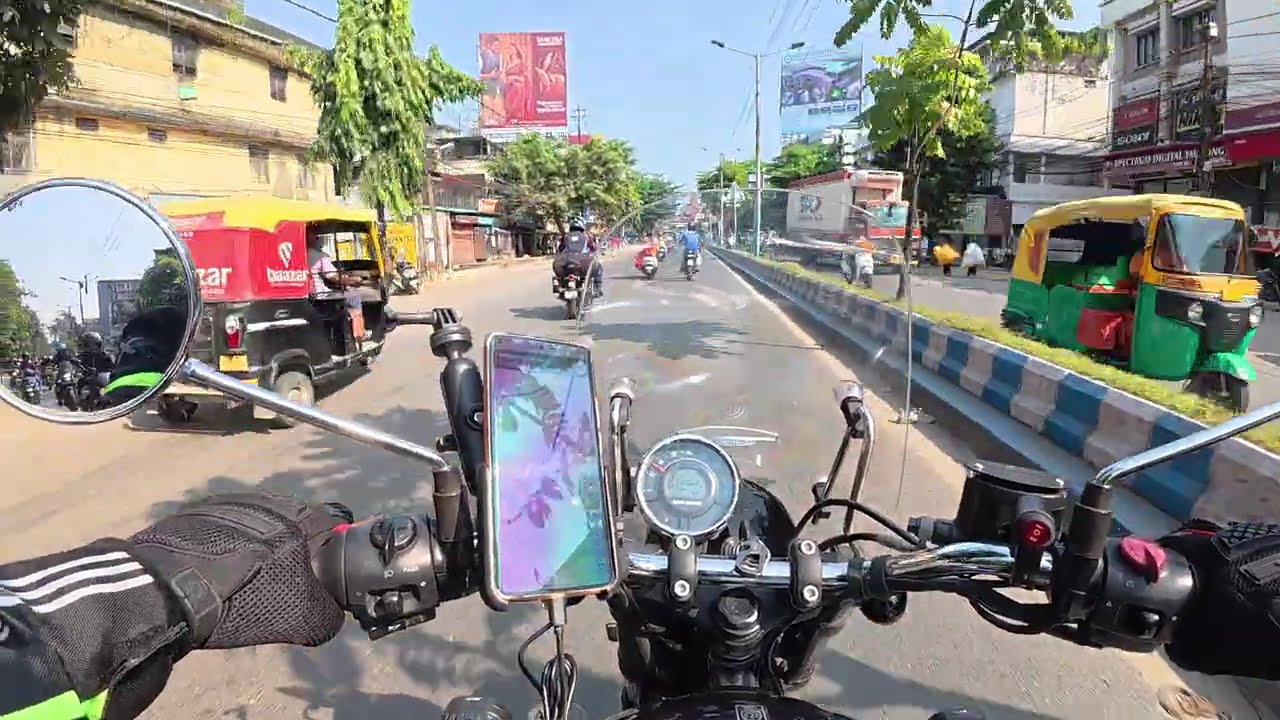 SILIGURI LODGE TO KURSEUNG: ROYAL ENFIELD RIDING WITH DJI OSMO ACTION 5 PRO CAMERA