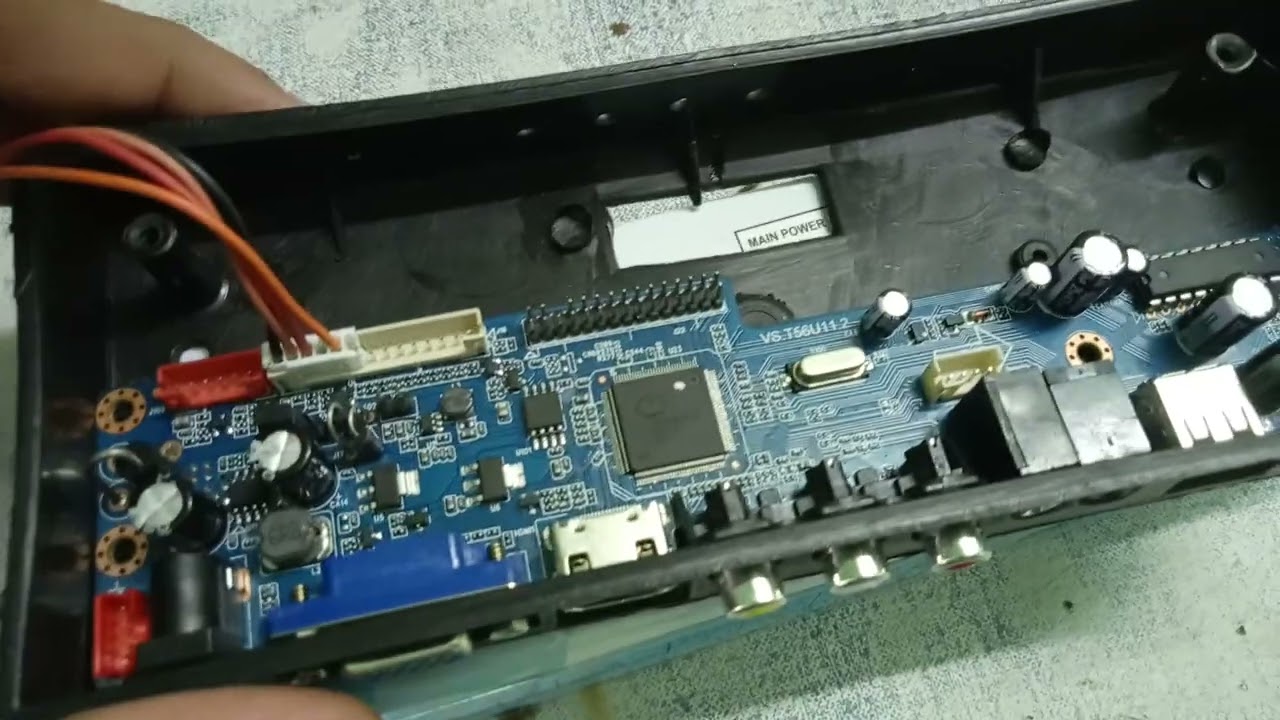Led LCD universal mother board remote not working 