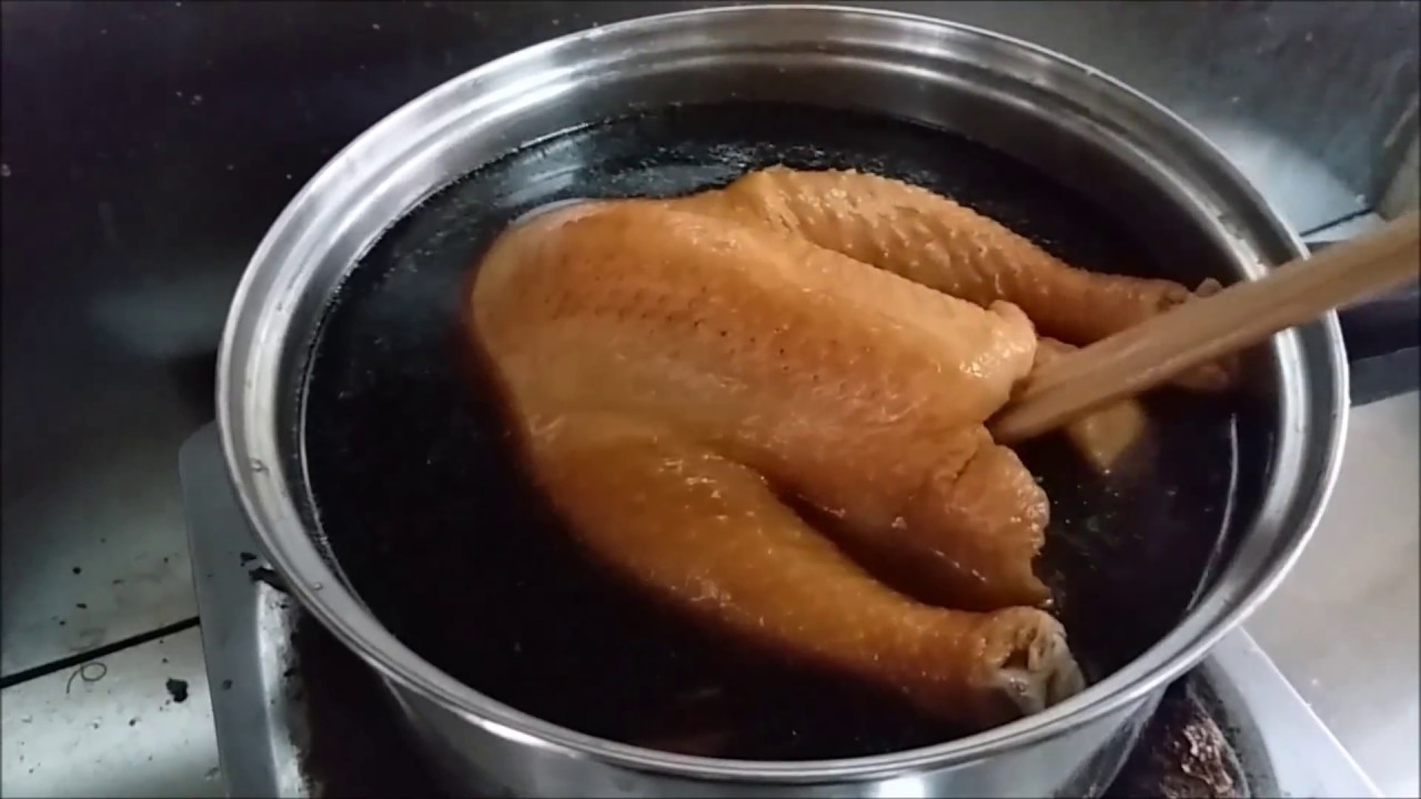 【20無限】 : 90度浸豉油雞 骨頭全熟不見血 Soya sauce chicken