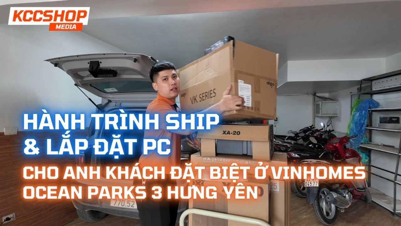 🚚 DELIVERING 5 OFFICE PCs | A REAL WORKDAY VLOG TO VINHOMES OCEAN PARK 3, HUNG YEN 💼💻