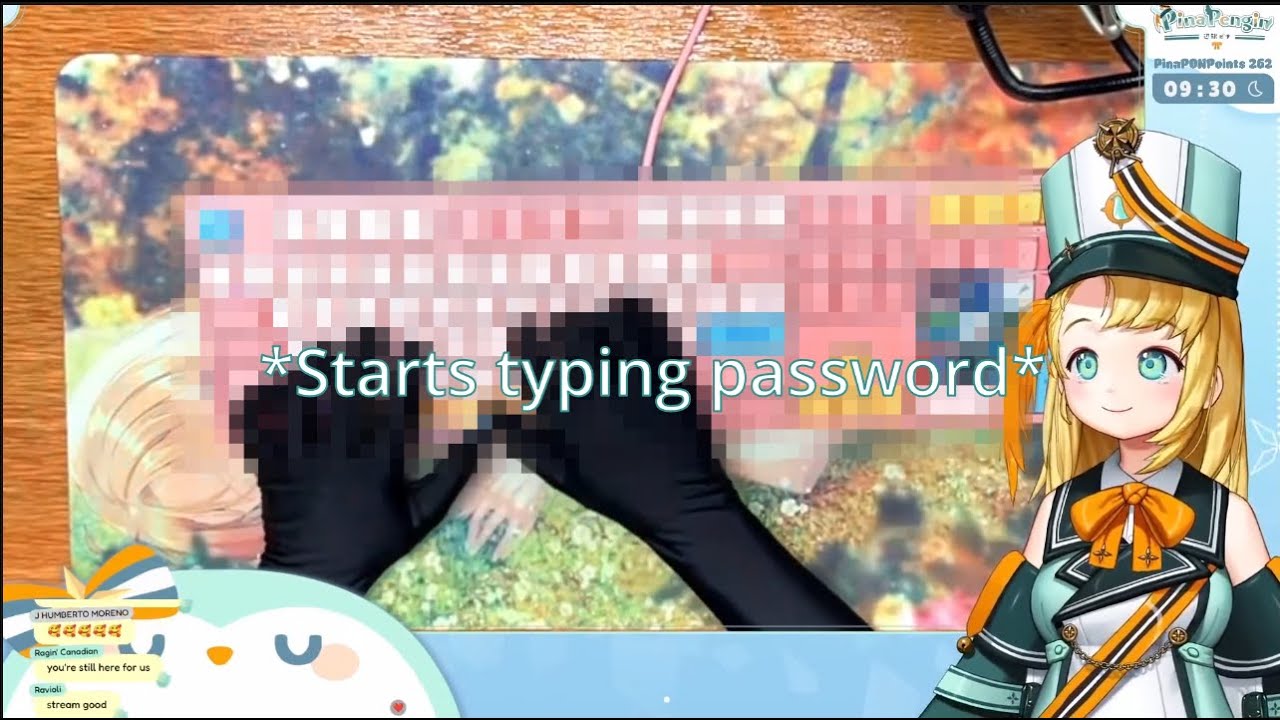 Pina Being PON for 54s