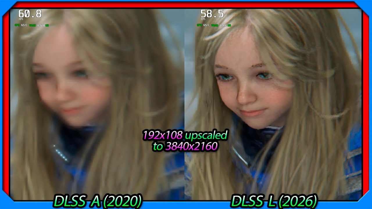 Played at 108p upscaled to 4K to test DLSS 4.5 (DLSS A, K, L, M Comparison) CNN/Transformer/2nd Gen