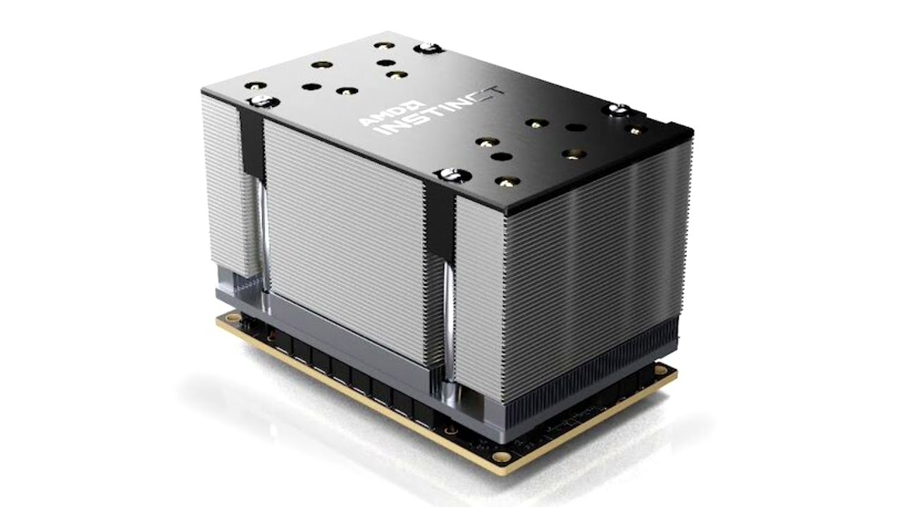 AMD Instinct MI200 Dual GPU Chiplet; CDNA2 Architecture; 128 GB HBM2E