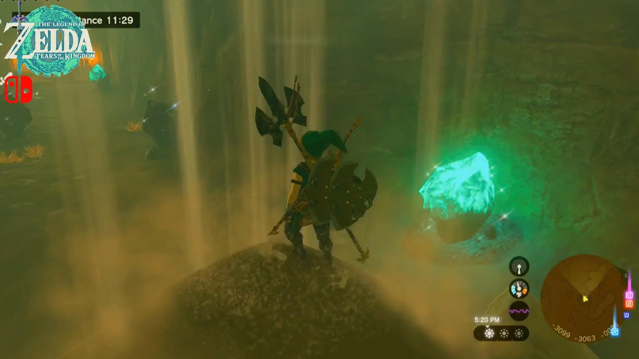 Legend of Zelda TOTK - Exploring on Quicksand Lake Cave, Ancient Prison Ruins & Chichim Shrine