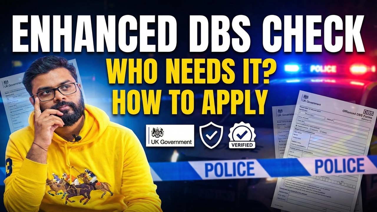 How to Get DBS in 2026 | UK Criminal Record 👮&zwj;♂️ | Enhanced DBS Check | Police Verification