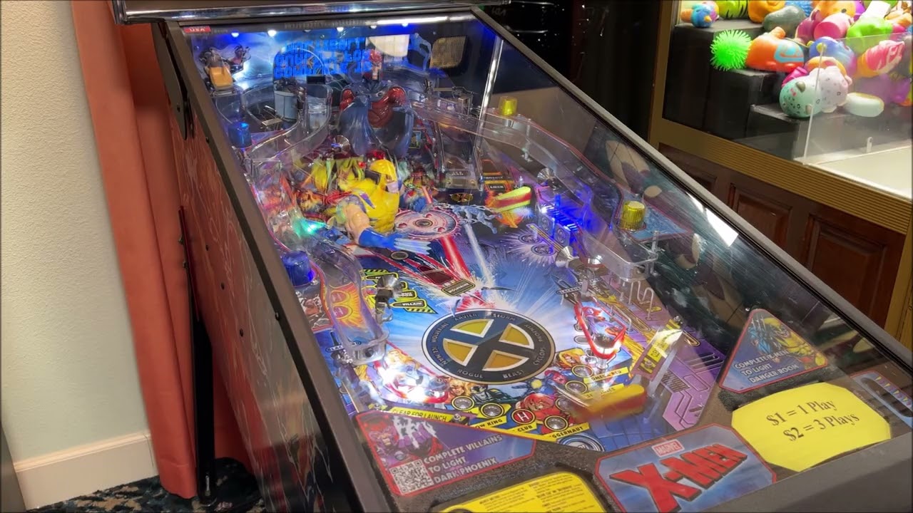 X-Men Pinball Machine Game Play
