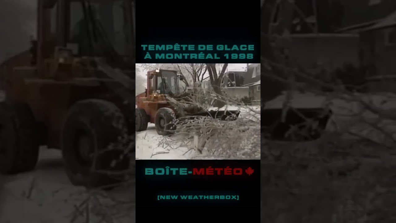 Montreal Ice Storm of 1998 - new video out now!