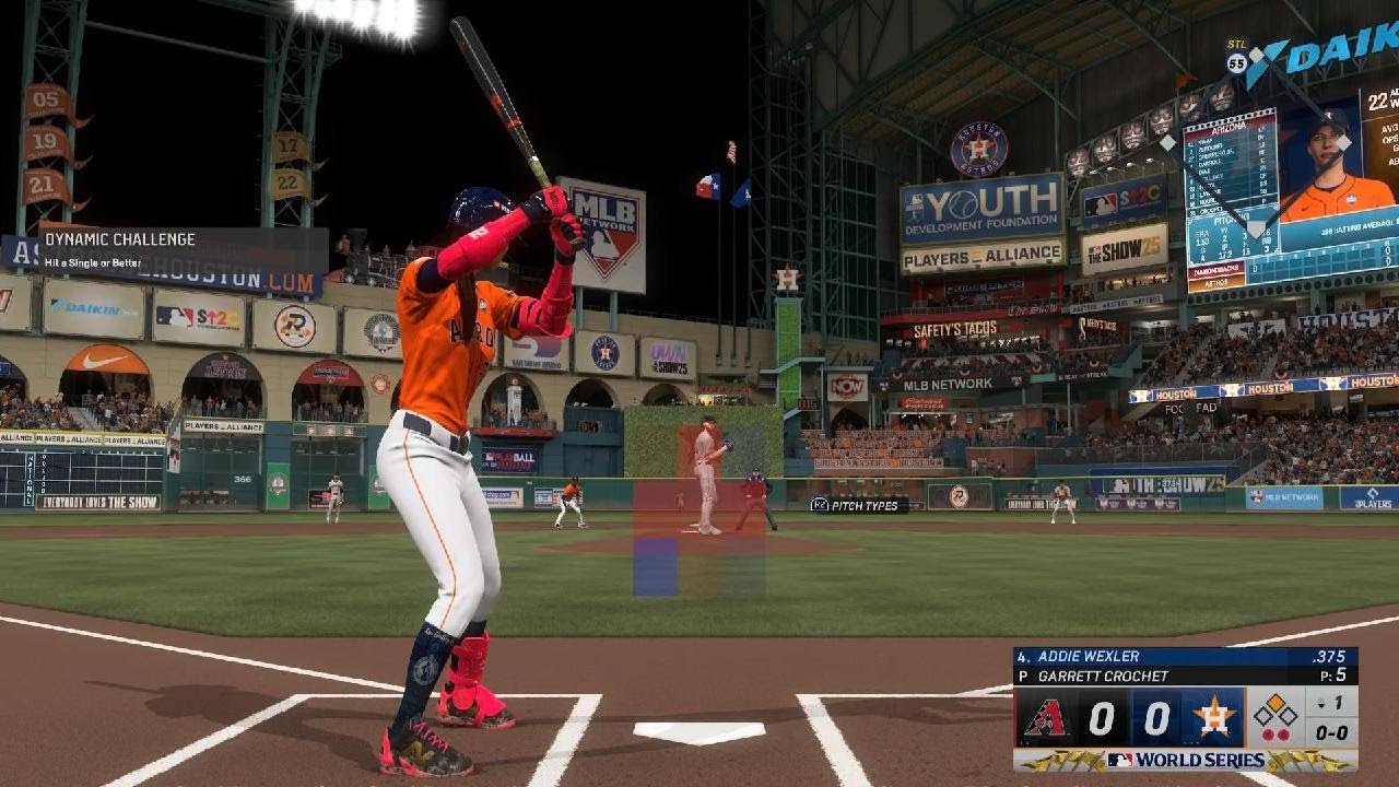MLB The Show 25_2029 World Series ASTROS vs. DIAMONDBACKS Game #1