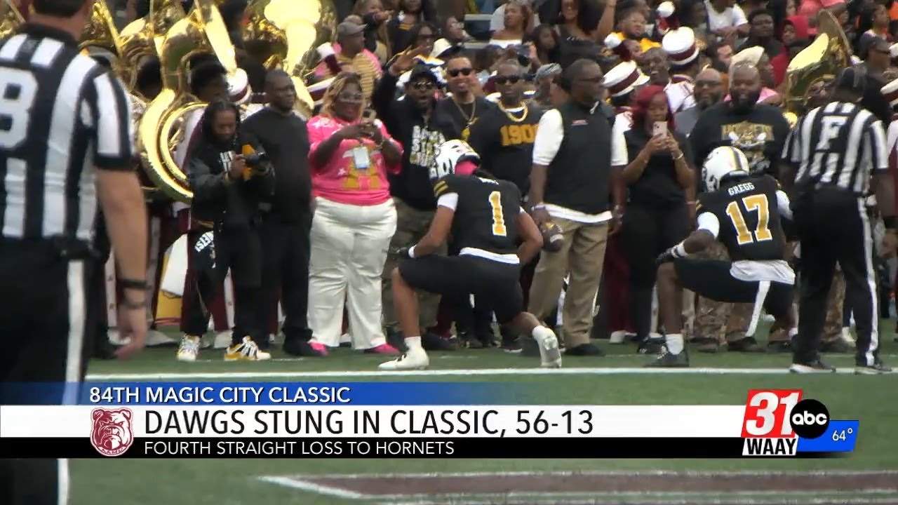 Alabama State dominates Alabama A&M at 84th Magic City Classic, 56-13