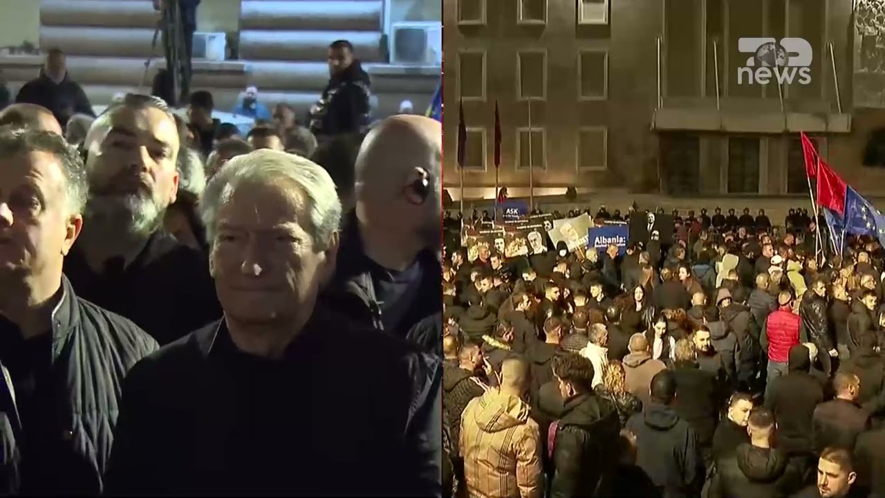 Berisha dhe demokratët nisin marshimin drejt Kryeministrisë/ Kush e shoqëron, thirrjet kundër Ramës