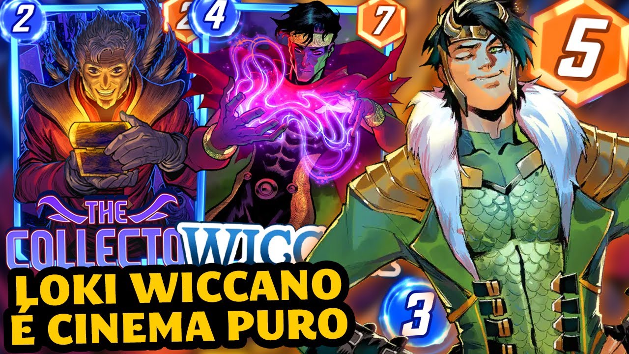ABSURDO: LOKI WICCANO ESTÁ ATROPELANDO TODO MUNDO SEM DÓ NEM PIEDADE |Marvel Snap