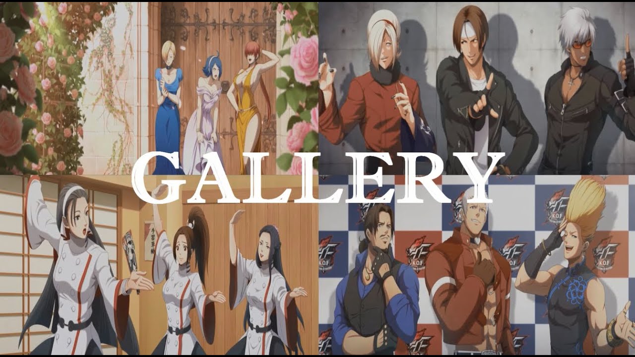 KOF XV - Gallery Of All Secret Random Team Endings
