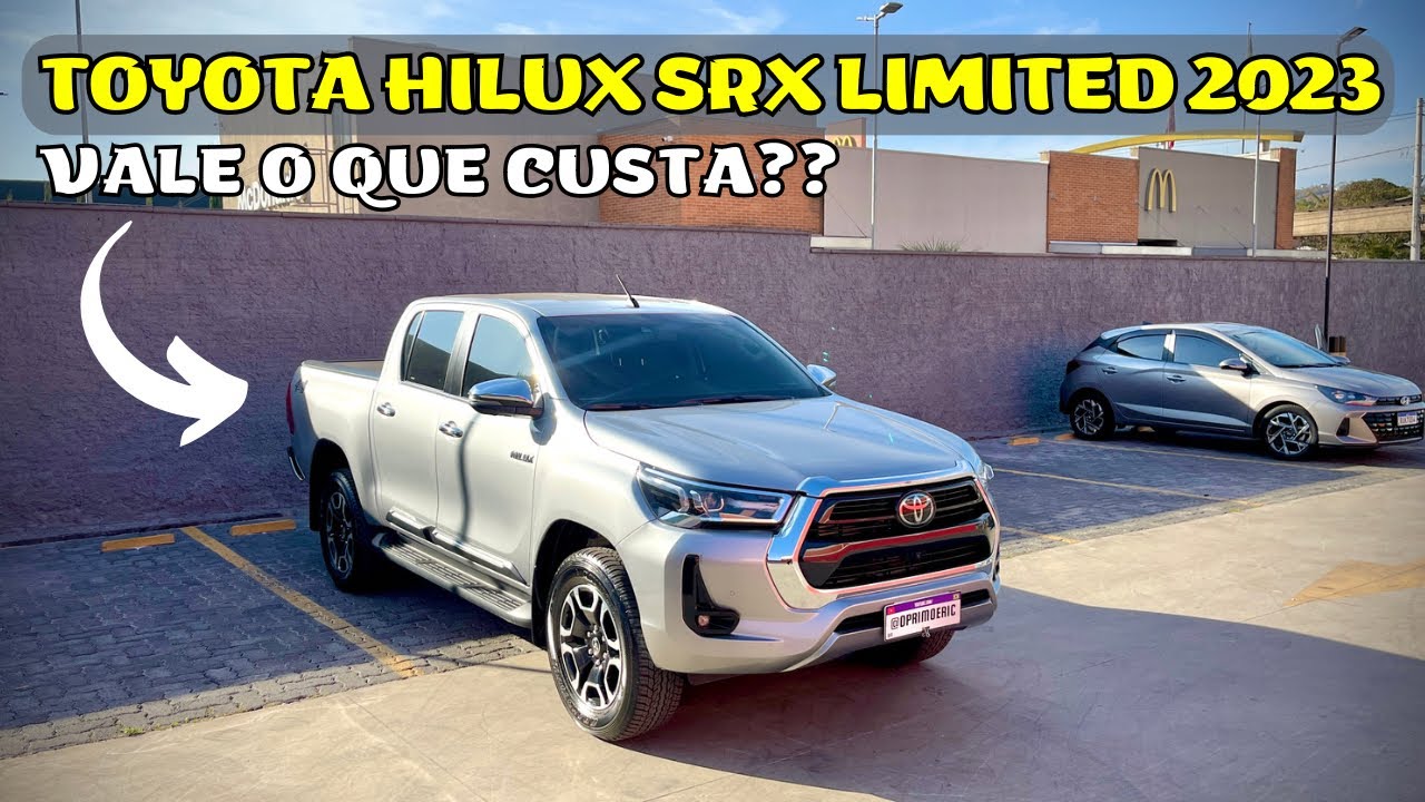 TOYOTA HILUX SRX LIMITED 2023 - A MELHOR CAMIONETE DO ANO? - O PRIMO ERIC