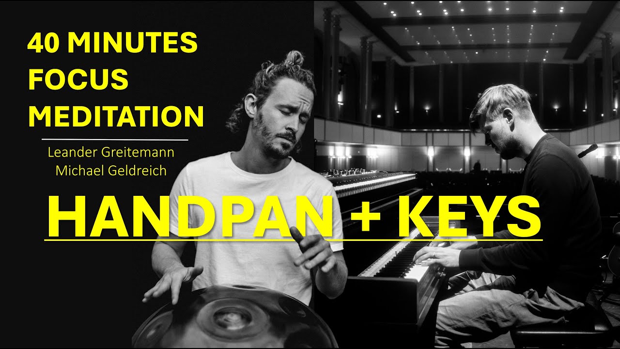 40 Minutes Handpan & Keys. Rare combination, that will take you into the deep.