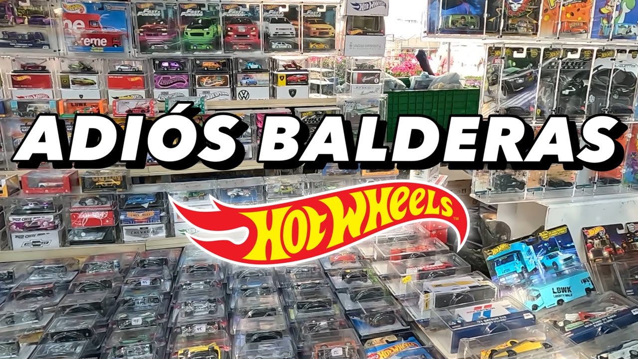 Mi &uacute;ltimo s&aacute;bado en Balderas comprando Hot Wheels, en 2025