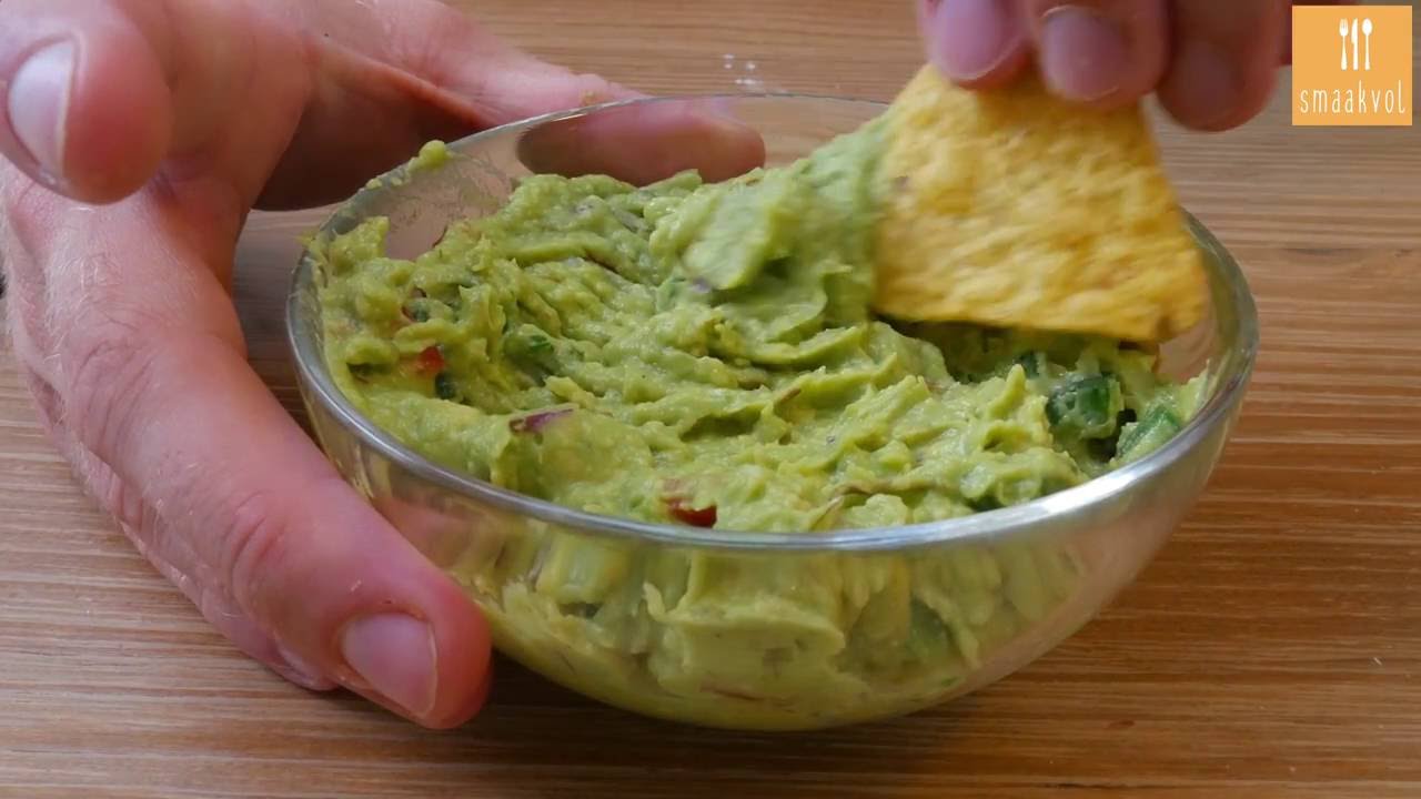 Zo maak je traditionele guacamole #Smaakvol