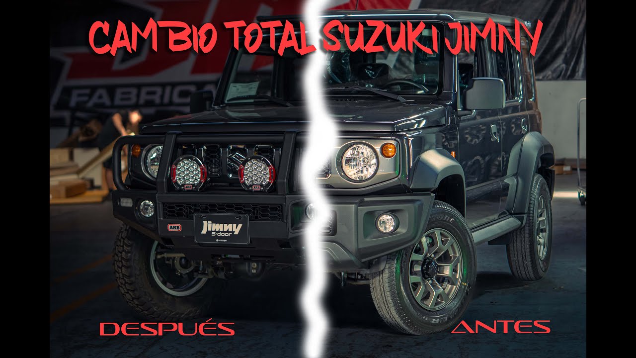TRANSFORMANDO UN SUZUKI JIMNY 5 PUERTAS - JM FABRICATIONS