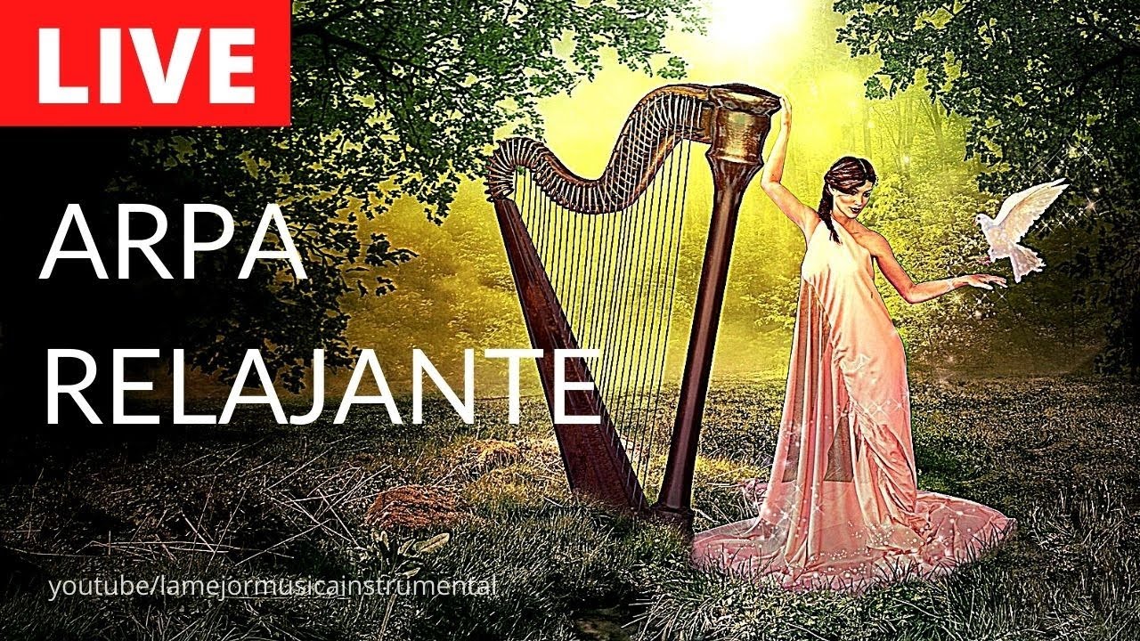 Musica de Arpa Relajante Para Dormir Profundamente