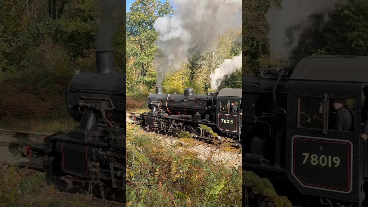 BR Standard Class 2 No. 78019 #steamengine #train #steamlocomotive #railway #train