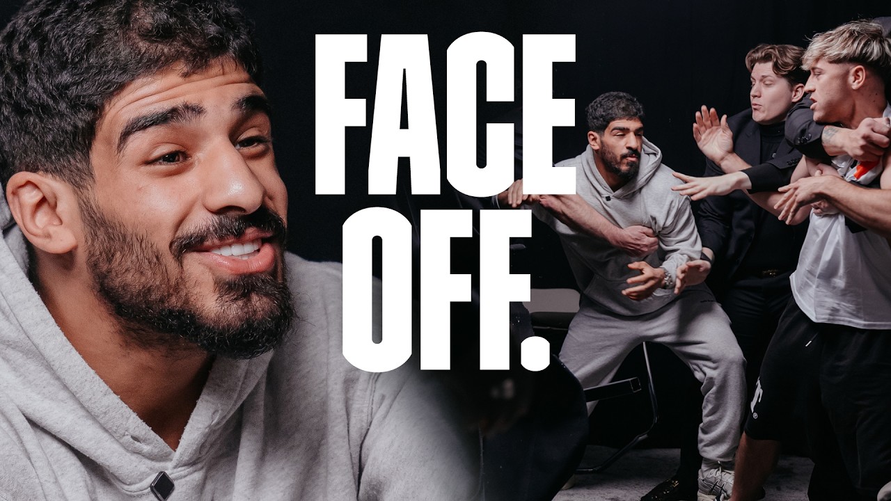 FACE OFF CHAOS | Walid Sharks vs Argentinian King | Misfits Boxing