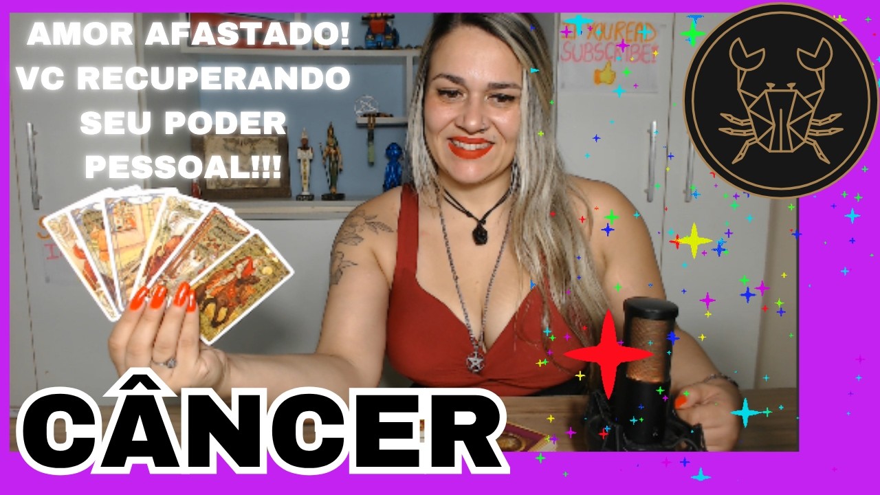 C&Acirc;NCER♋AMOR AFASTADO! VC RECUPERANDO SEU PODER PESSOAL #tarot #cancer #leitura #taro #cartas