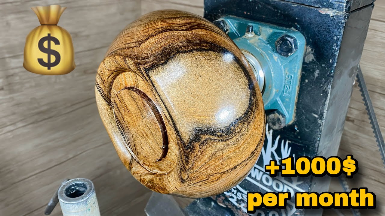 Woodturning for Profit: How I Make +$1,000 a Month!