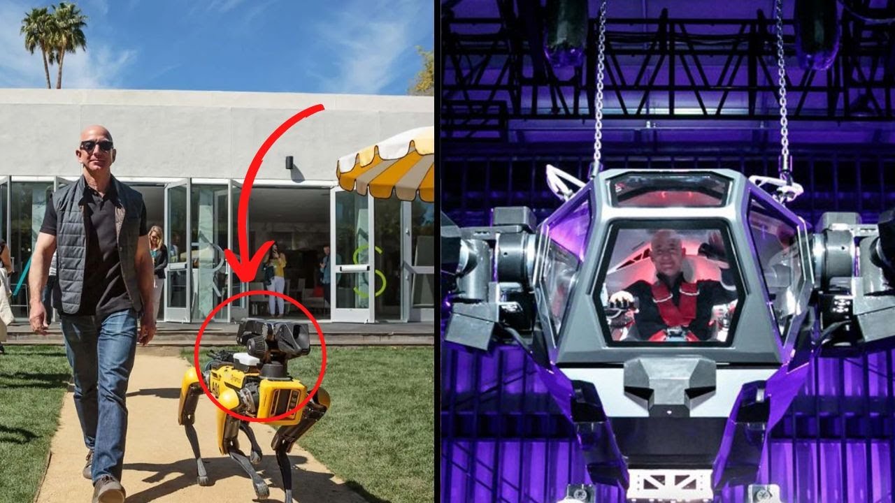 Los LUJOS mas EXTRA&Ntilde;OS de JEFF BEZOS!